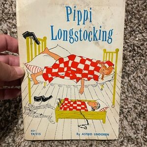 Pippi Longstocking Vintage Book